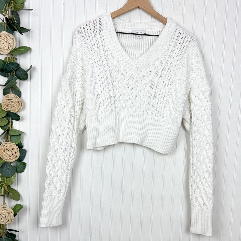 TOPSHOP Crop Sweater